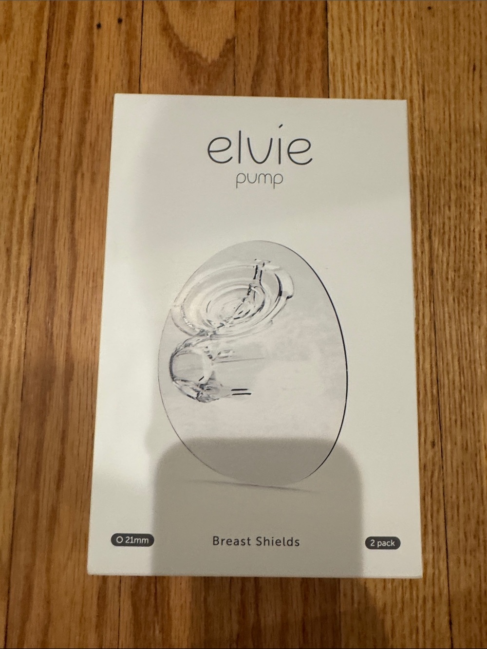 Elvie White Breast Shields - 2 Pack Replacement